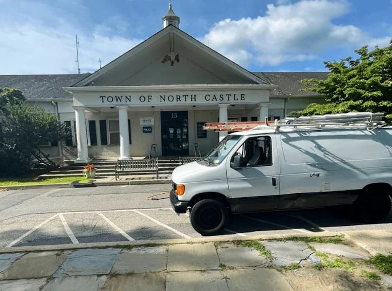 Mentor Power Washing commercial cleaning team at work in Mentor business district